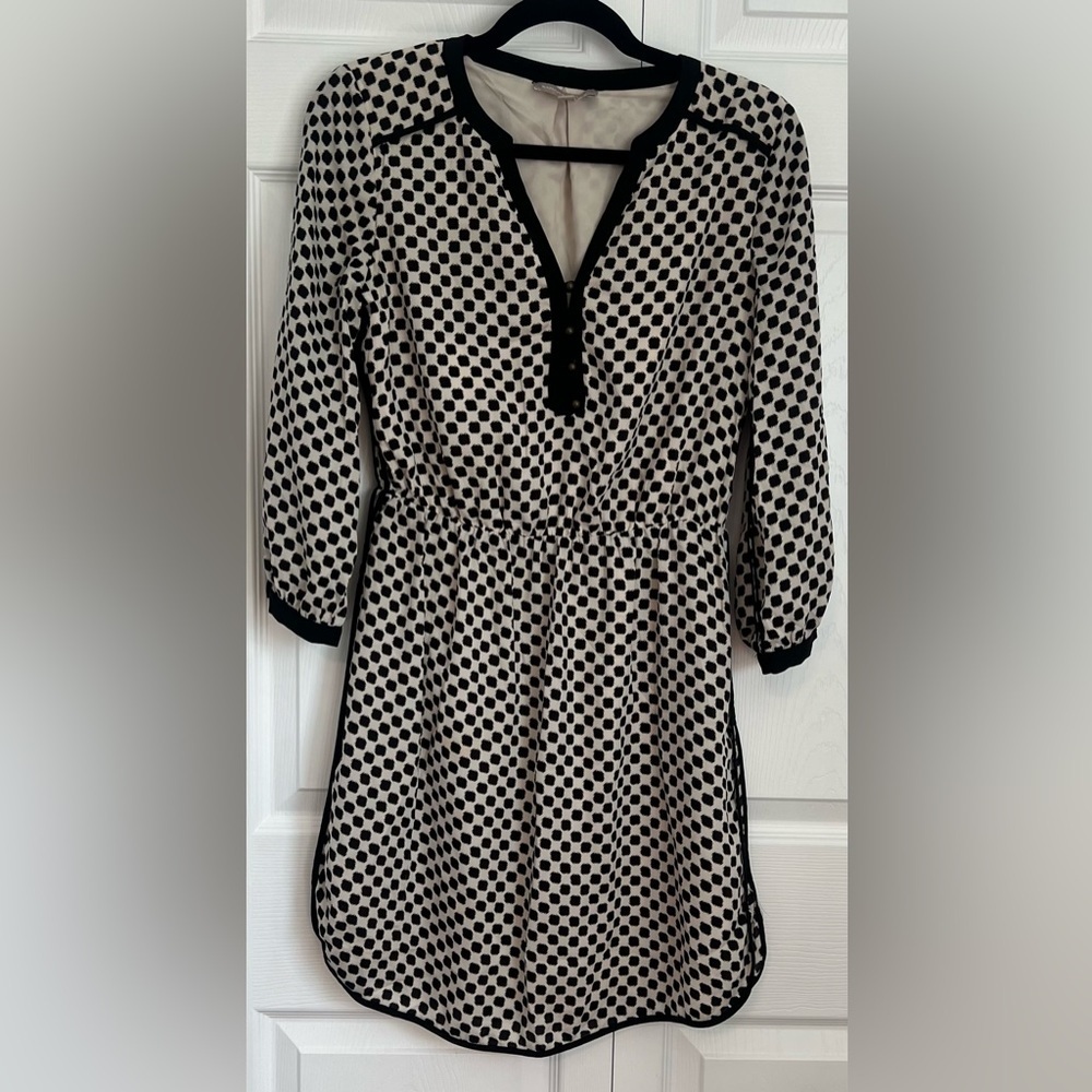 Women's Banana Republic Geometric Pattern Shirt Dress